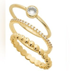 And Now This 3 Piece Ring Set